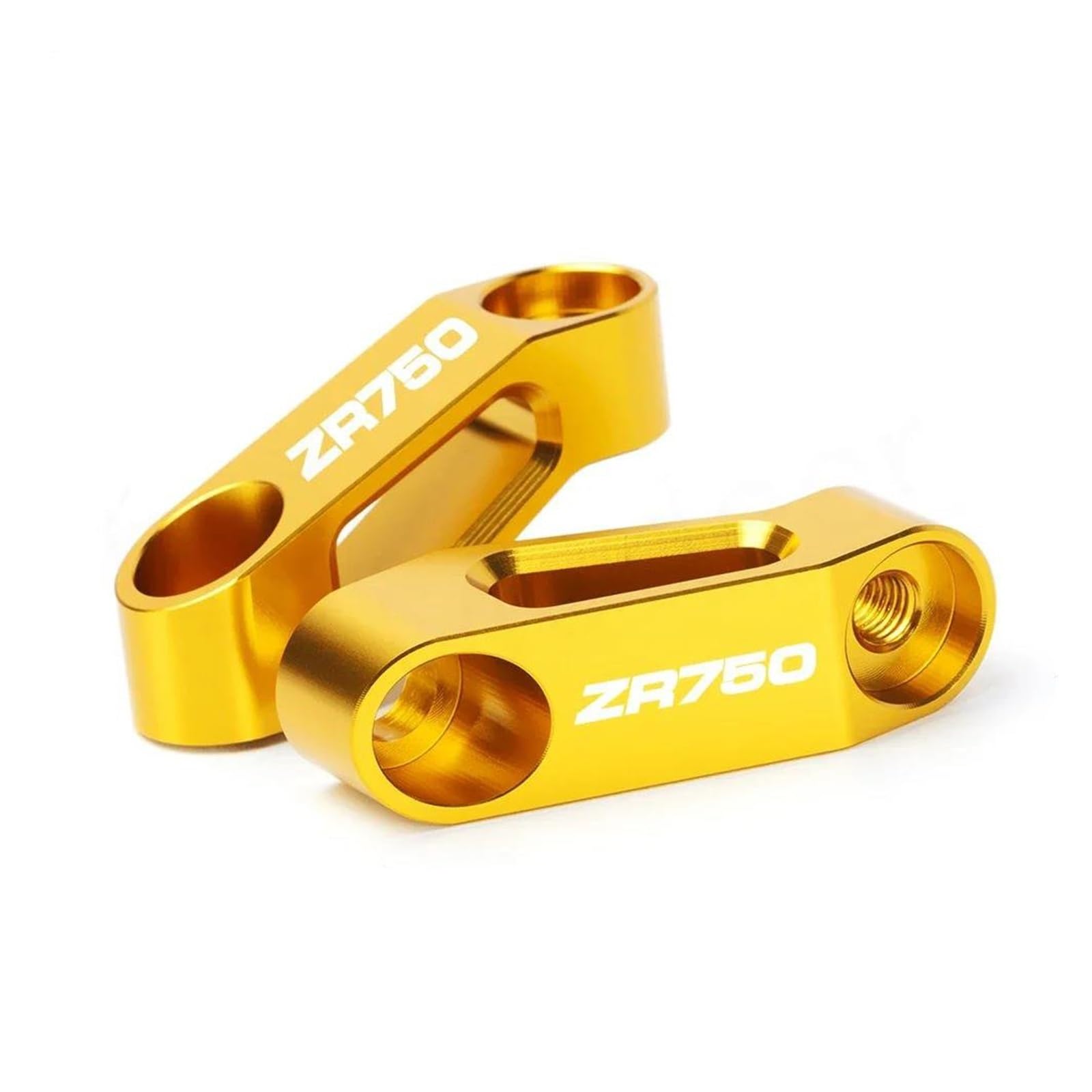 Hebebühne FÜR Zephyr 1100 400 550 750 Zephyr1100 ZR-7S ZR750 Rückspiegel Riser Extender Erweiterung Adapter Halterung(Gold 4) von QIBOZNG