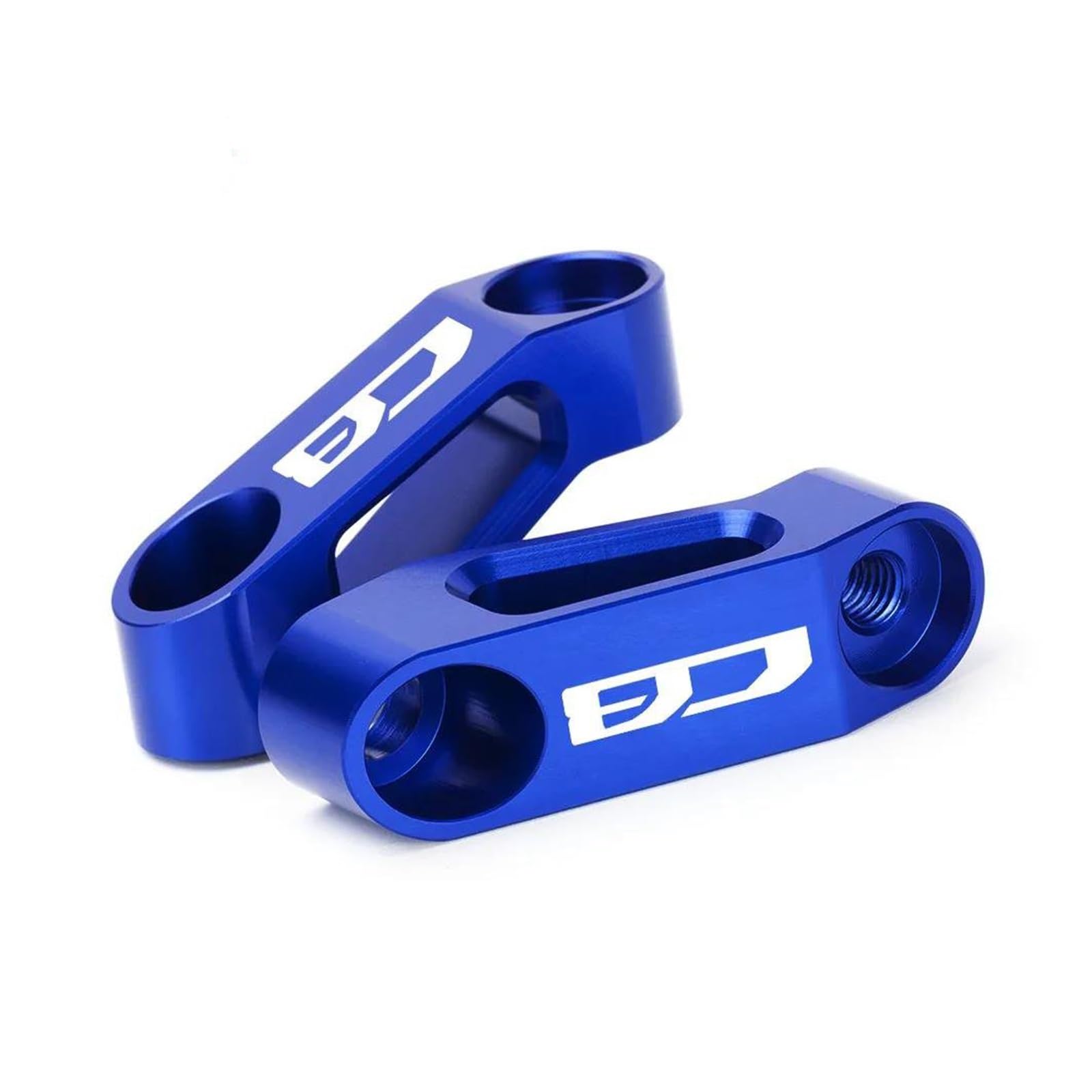 Hebebühne Für HON&DA CB CBR PCX ​​REBEL Alle Jahre Motorrad Spiegel Riser Extender Spacer Verlängerung Adapter Adapter(Blue) von QIBOZNG