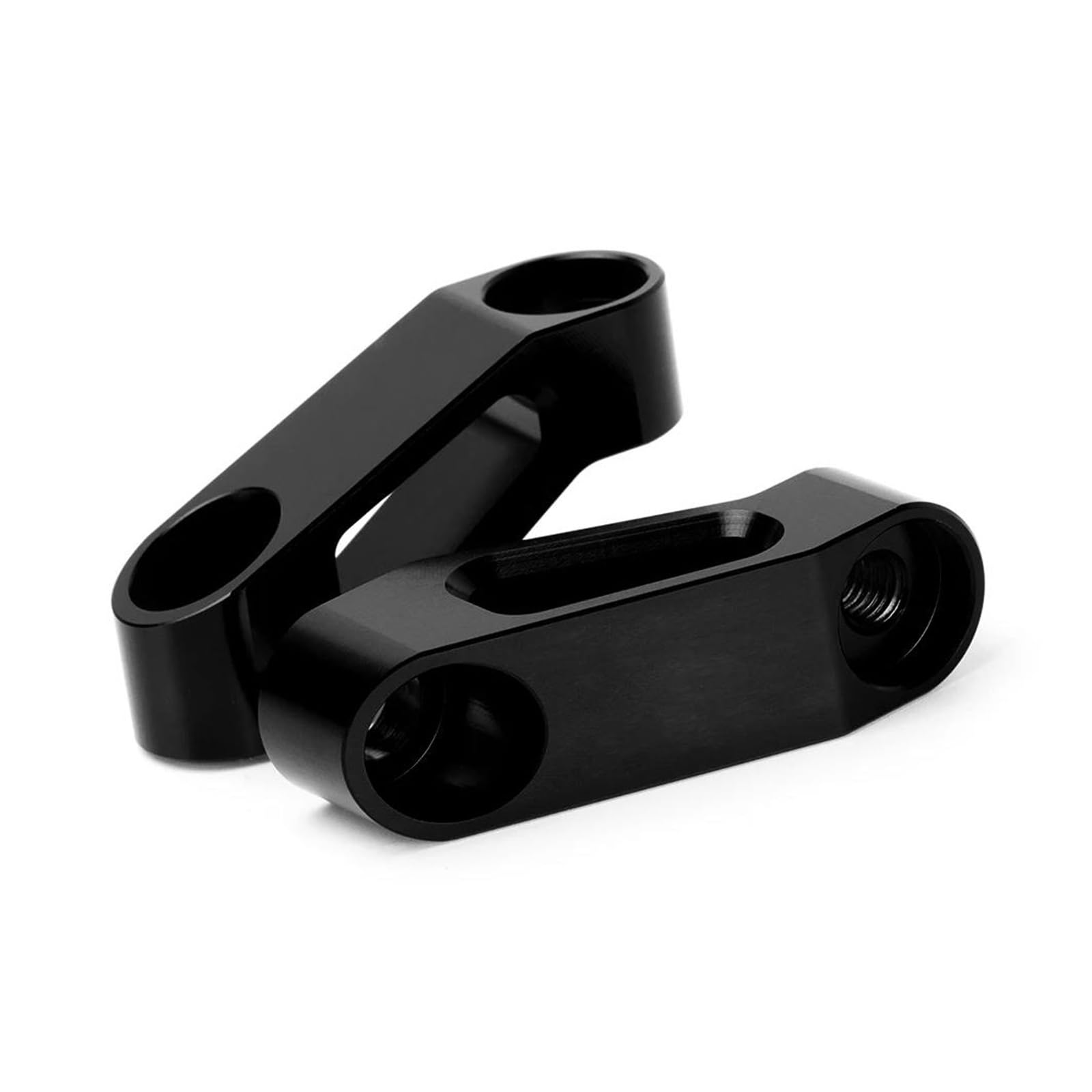 Hebebühne Motorrad Rückspiegel Verlängerung Riser Verlängern Adapter Halterung Für HON&DA ADV 150 160 350 ADV ADV150 ADV350(Black4) von QIBOZNG