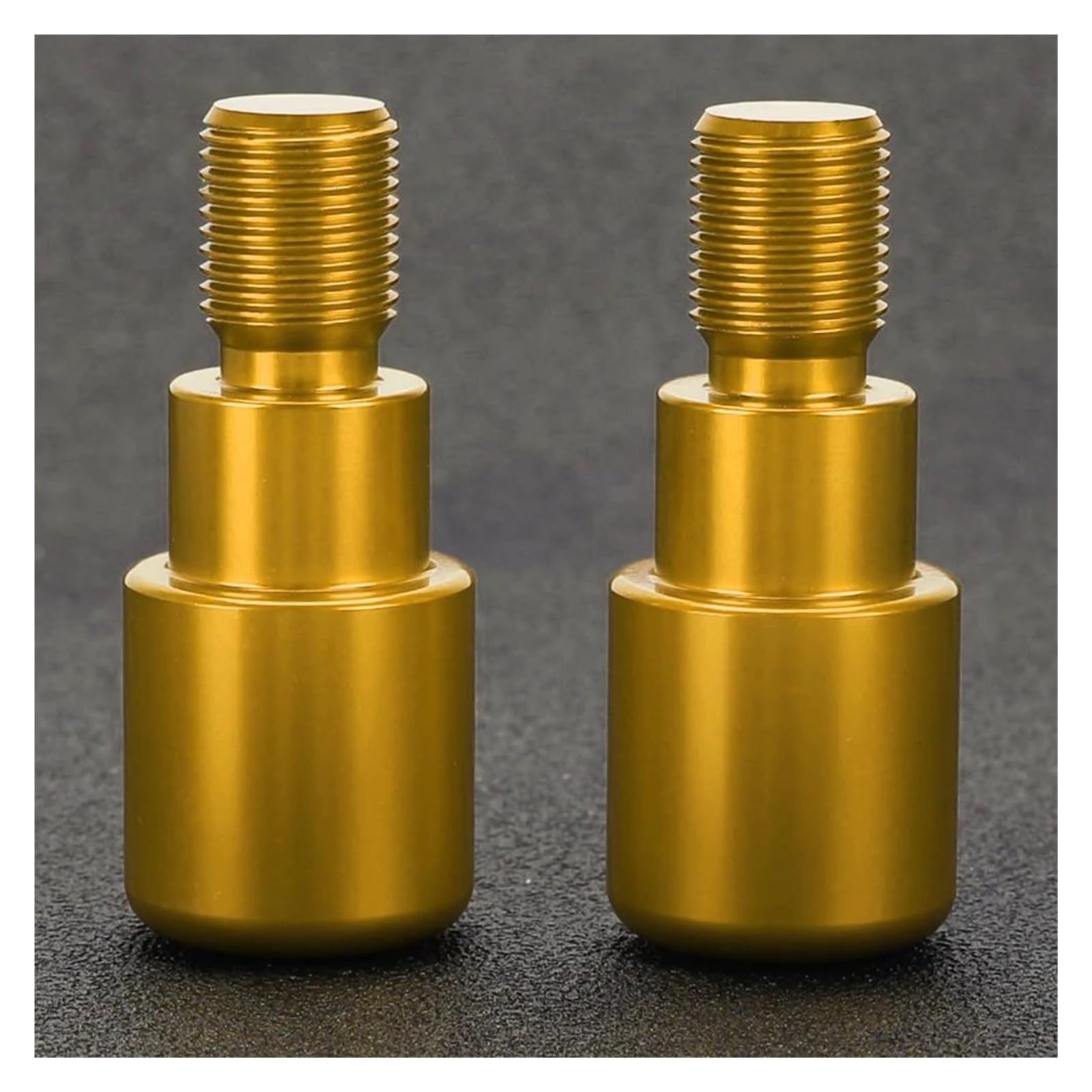 QIBOZNG Griff-Endstopfen Für YAM&ANA MT-07 MT-09 MT-10 FZ1 /FAZER FZ6 FZ6N/S/R FZ07 FZ09 FZ10 FZS1000 YZF R125 Lenkergriff Bar Ends Kappe(Gold) von QIBOZNG