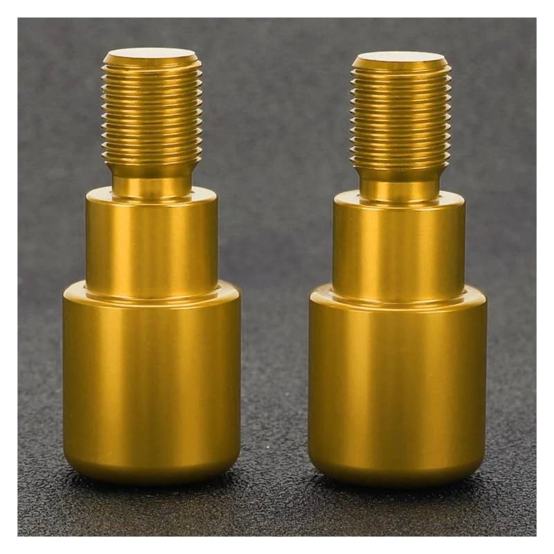 QIBOZNG Griff-Endstopfen Für YAM&ANA MT-07 MT-09 MT-10 FZ1 /FAZER FZ6 FZ6N/S/R FZ07 FZ09 FZ10 FZS1000 YZF R125 Lenkergriff Bar Ends Kappe(Gold) von QIBOZNG