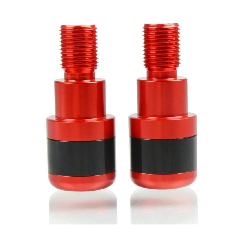 QIBOZNG Griff-Endstopfen Für YAM&ANA YZF R125 600R 1000R XSR 700 900 XJ600 XJ600N /S FZ6 N/S/R XJ6 N/S/F Lenkergriff Bar Ends Kappe(Red2) von QIBOZNG