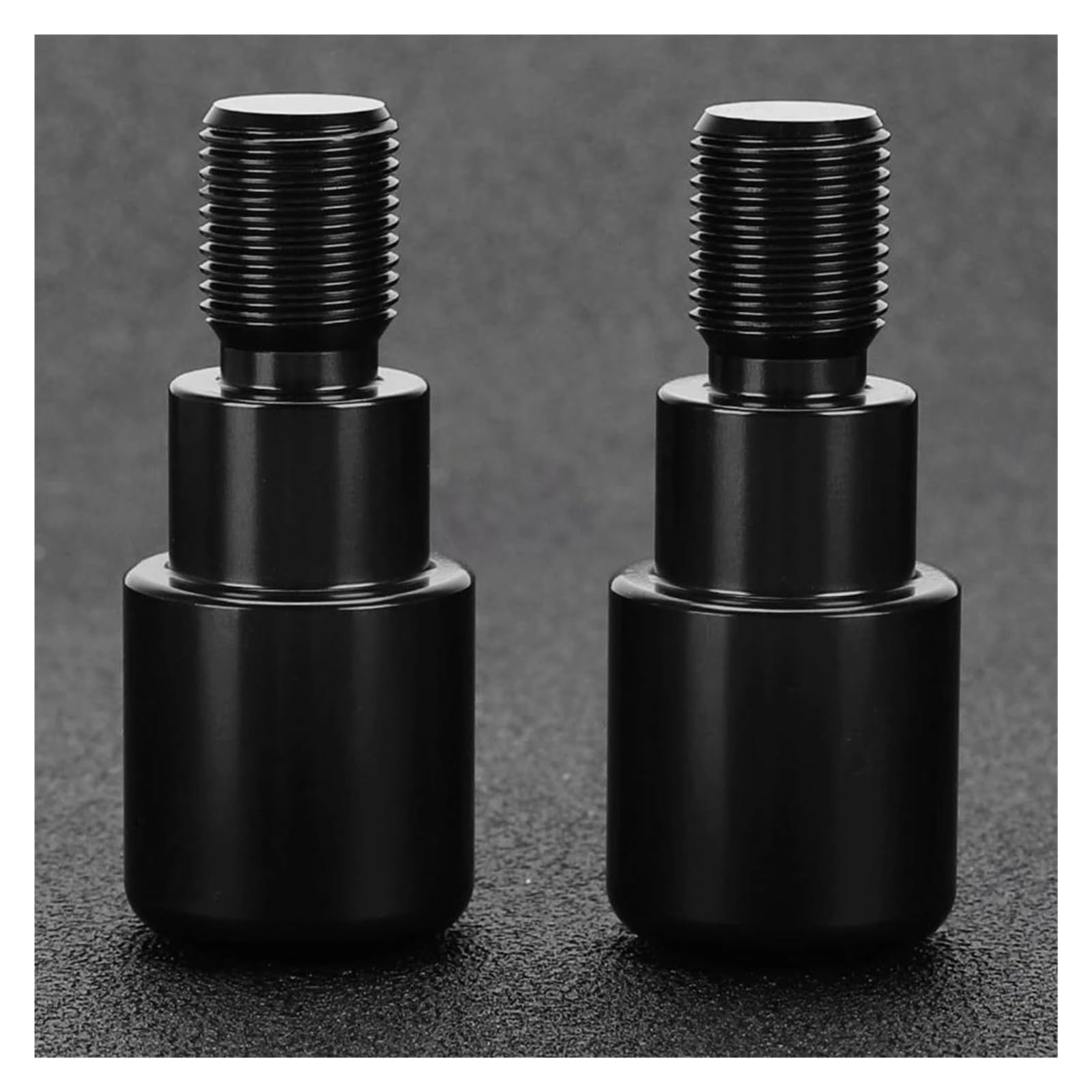 QIBOZNG Griff-Endstopfen Für YAM&ANA YZF R125 R 125 2008-2024 2020 2019 2018 2017 Motorrad CNC Lenker Griffe Slider Kappe Stecker Bar Ende(Black) von QIBOZNG