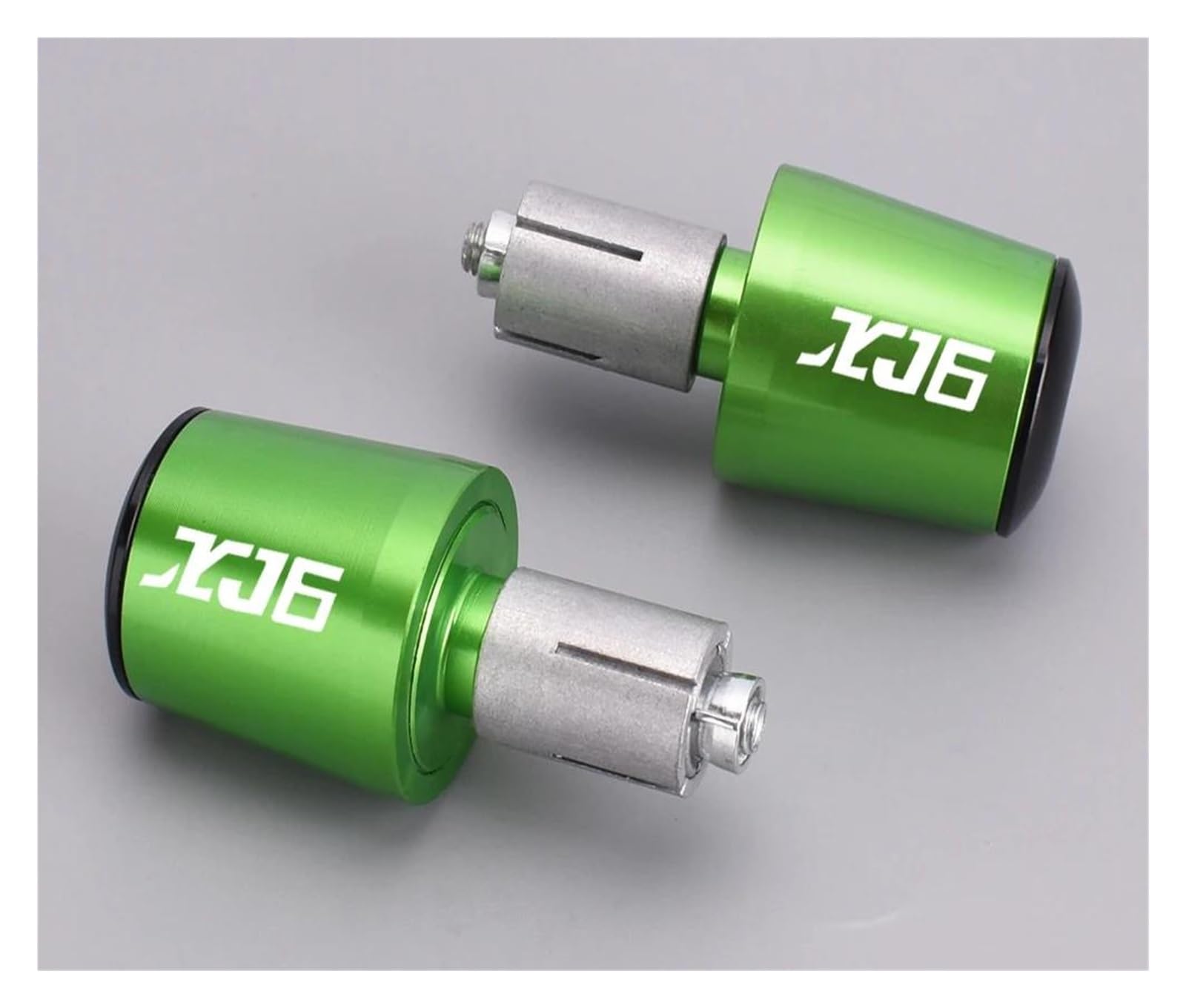 QIBOZNG Griff-Endstopfen Motorrad Griff Bar End Gewicht Lenker Griffe Kappe Anti Vibration Slider Stecker Für YAM&ANA XJ6 N XJ6 Diversion(Green) von QIBOZNG