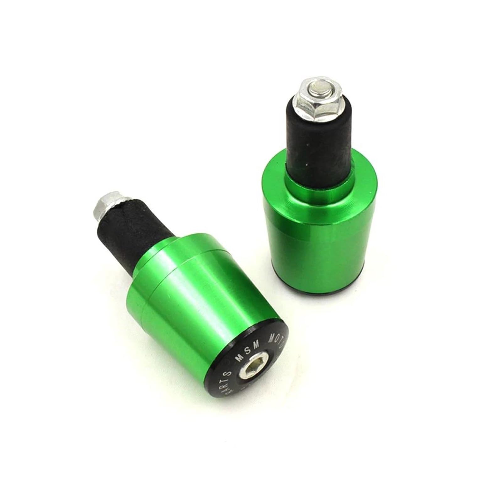 QIBOZNG Griff-Endstopfen Motorrad Lenker Enden Bar End Gewichte Für HON&DA VFR800 VFR800A VFR800FI Abfangjäger ABS VFR1200F VFR1200FA(Green2) von QIBOZNG