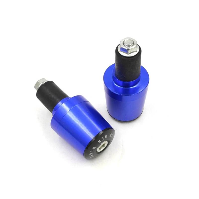 QIBOZNG Griff-Endstopfen Motorrad Lenker Enden Bar End Gewichte Für Suzuki Hayabusa GSX1300R ABS GSX250R GSX250R ABS GSX250RZ GSX-250 RZ(Blue2) von QIBOZNG