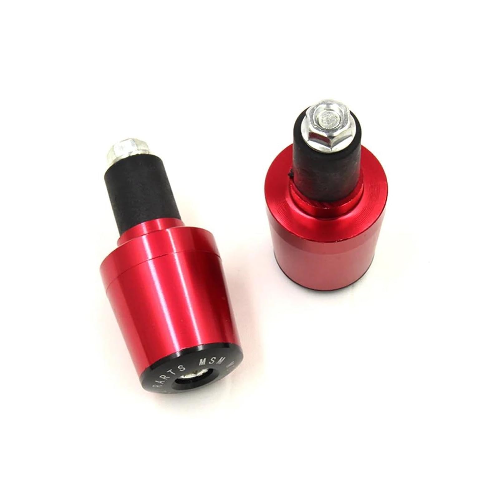 QIBOZNG Griff-Endstopfen Motorrad-Lenkerenden Bar End Gewichte Für Suzuki GSXR GSX-R 125 600Z 750 750Z GSX-R125 GSX-R600Z GSX-R750(Red2) von QIBOZNG