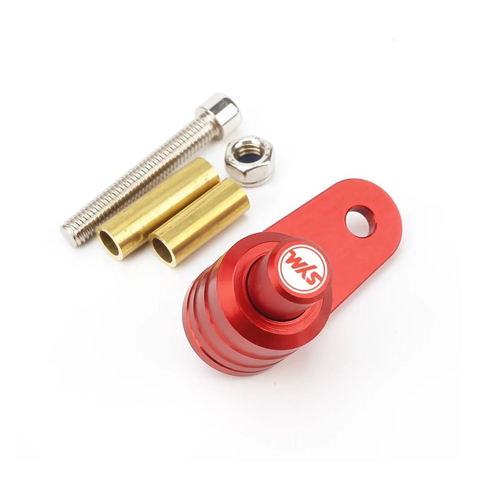 Schalter FüR Einparkhilfe Für SYM Joymax Z 125 200 250 300 GTS 250i Motorrad Stop Hilfs Schloss Bremse Switch Control Hang Parkplatz(Red2) von QIBOZNG