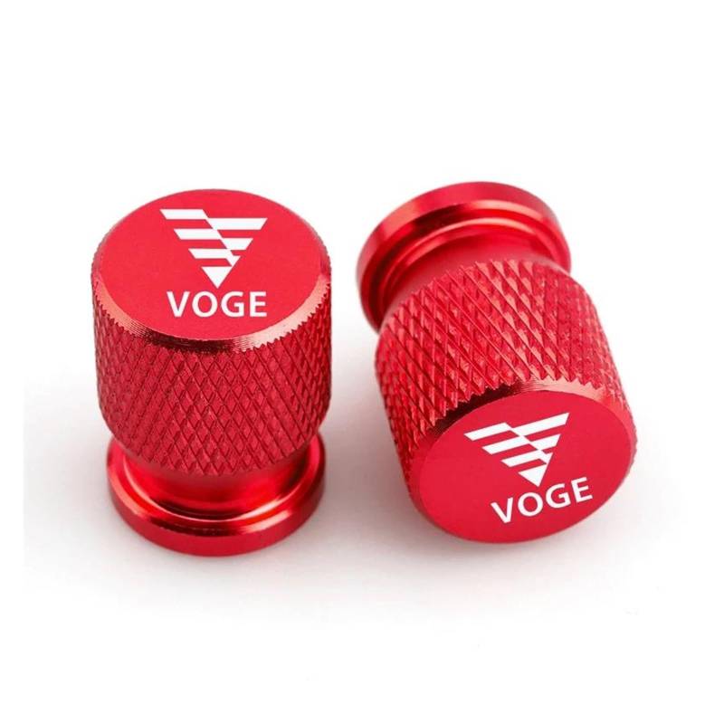 Ventildeckel Für VOGE 500DS 500DSX 650DS 650DSX 500R 500AC 300AC 300R RR Motorrad Reifen Luftdichten Stem Ventil Kappen Abdeckungen(Red) von QIBOZNG