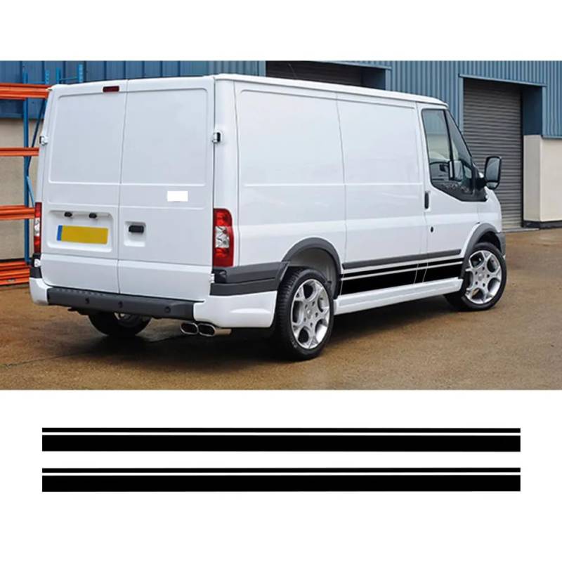 Autotürstreifenaufkleber, für R=enault Trafic 3 2, für FIAT Talento, für Nissan NV300 Vauxhall Vivaro Camper Van Vinyl-Aufkleber Zubehör von QIEAUY