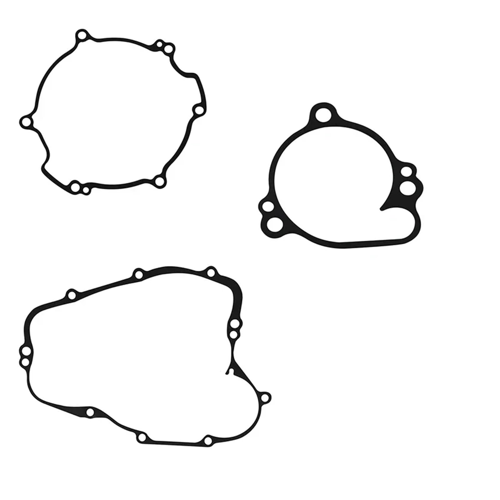 Motorrad Zylinder Kurbelgehäuse Motor Kupplung Abdeckung Dichtung Kits Set for KX85 2001-2013(Gasket 3) von QIEAUY