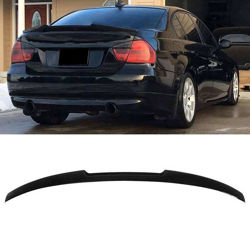 QIEP Heckspoilerlippe Lip Wing Spoiler FüR M4 Style FüR BMW 3er E90 M3 2006-2011 von QIEP