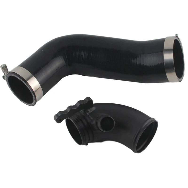 Ansaugschläuche Für Golf Für MK7 Für Fließheck 2,0 T Auto Turbo Inlet Outlet Upgrade Rohre Ansaugrohre Turbo Schalldämpfer Löschen(Black Hose B) von QIFANB