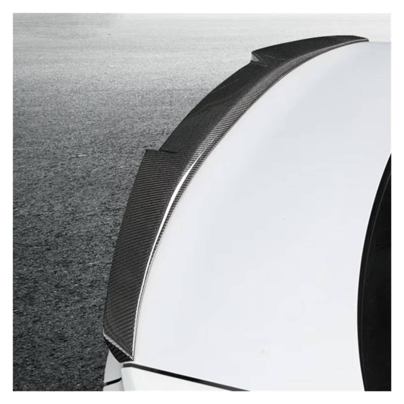 Auto Heckflügel Für A3 Sline S3 RS3 8Y Limousine 2021 2022 2023 Heckspoiler Flügel Stamm Lippe Schwanz Stamm Spoiler Glänzend Schwarz/Carbon Faser Look Auto-Heckspoiler von QIFANB