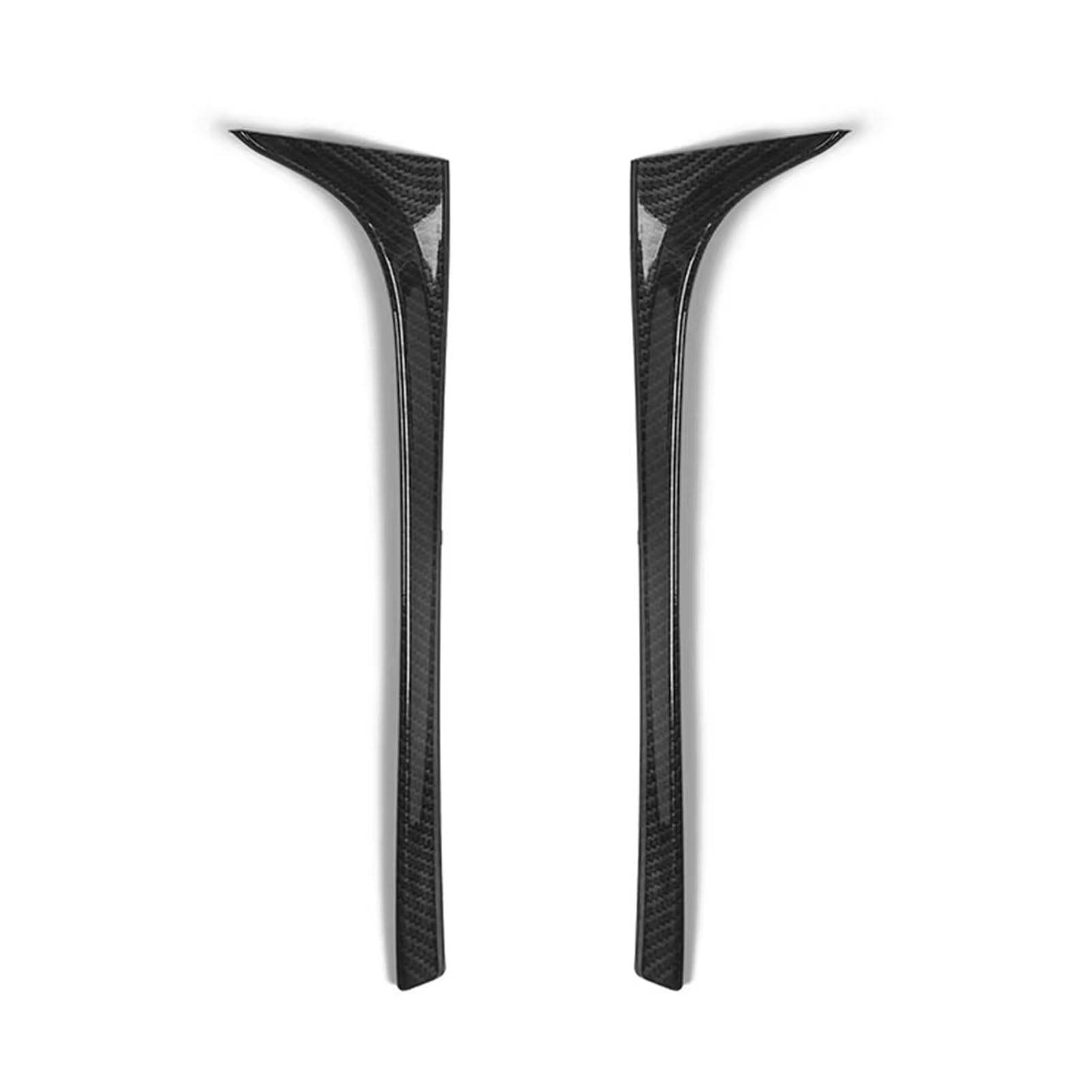 Auto Heckflügel Für VW Für Golf 7 7,5 MK7 MK 7,5 2014-2018 Glänzend Schwarz ABS Hinten Fenster Seite Stamm Spoiler Canard Canards Splitter Zubehör Auto-Heckspoiler von QIFANB