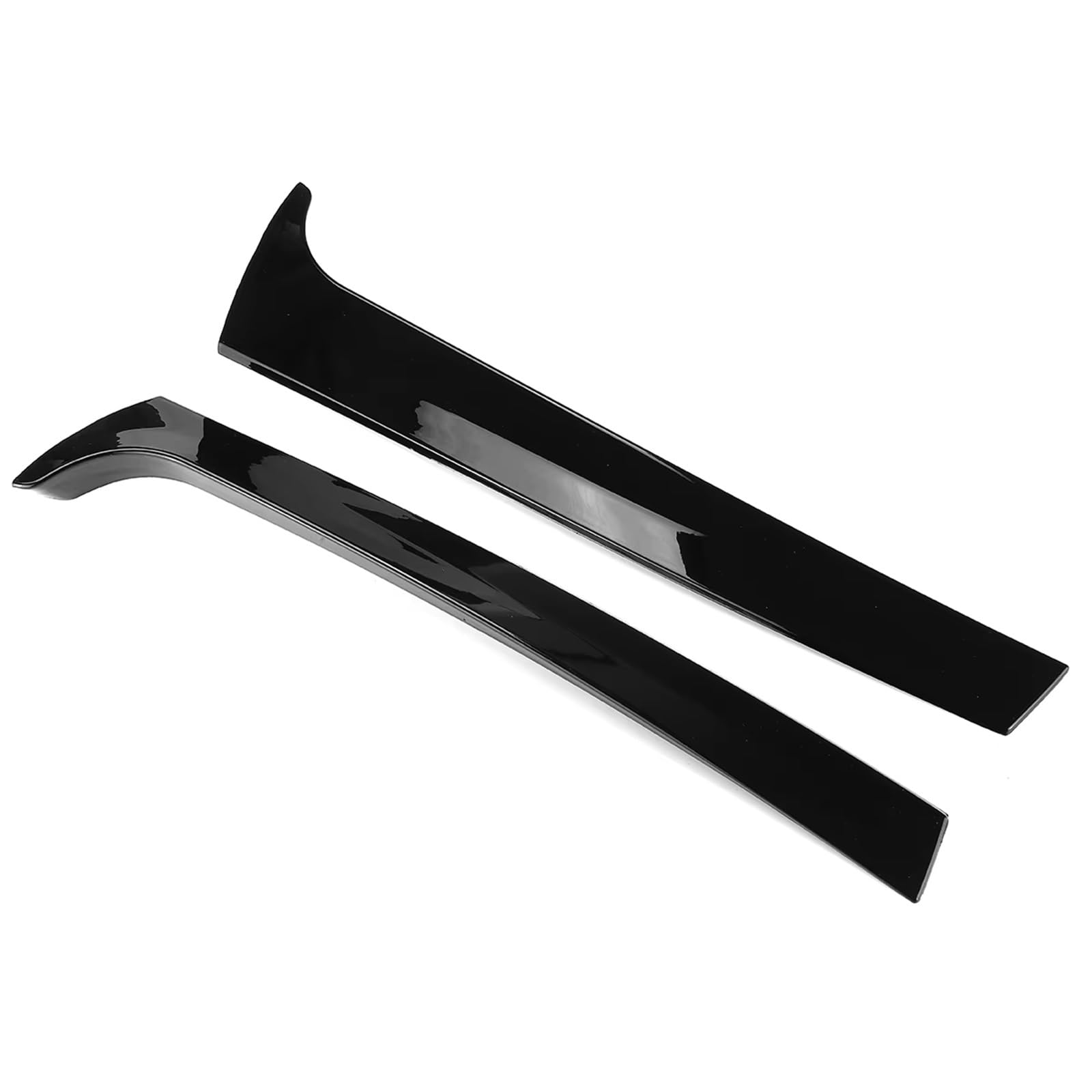 Auto Heckflügel Für VW Für Touareg 2011 2012 2013 2014 2015 2016 2017 Glänzend Schwarz Hinten Fenster Seite Spoiler Canard Splitter Trim Aufkleber Auto-Heckspoiler von QIFANB