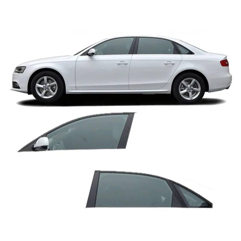 Auto Sonnenblende 2-teiliges Auto-Styling-Zubehör, Sonnenschutz, Auto-UV-Schutzvorhang, Seitenfenster-Sonnenschutznetz, Sonnenblendenschutz, Fensterfolien Auto Sichtschutz Fenster(4piece Sedan) von QIFANB