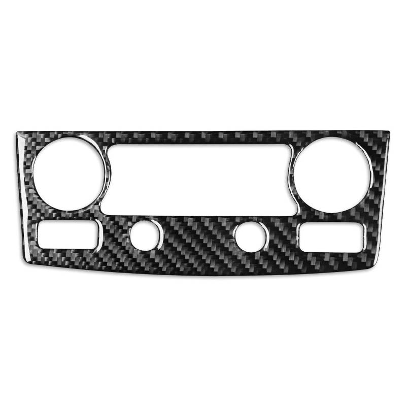 Auto Zierleisten Innen 5 Series E60 2004-2007 Real Carbon Fiber Front Dach Licht Schalter Taste Panel Abdeckung Auto Innen Auto Zierleisten ZubehöR von QIFANB