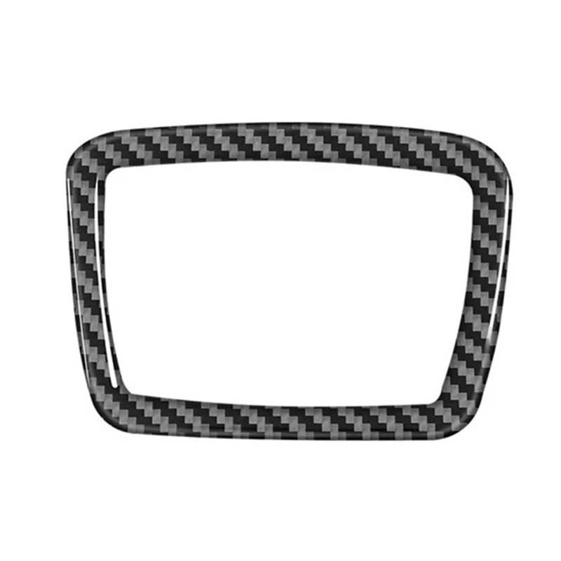 Auto Zierleisten Innen 5 Series F10 F18 2011-2017 Carbon Fiber Innen Auto Co-Pilot Aufbewahrungsbox Schalter Trim Abdeckung Rahmen Aufkleber Auto Zierleisten ZubehöR(Schwarz) von QIFANB