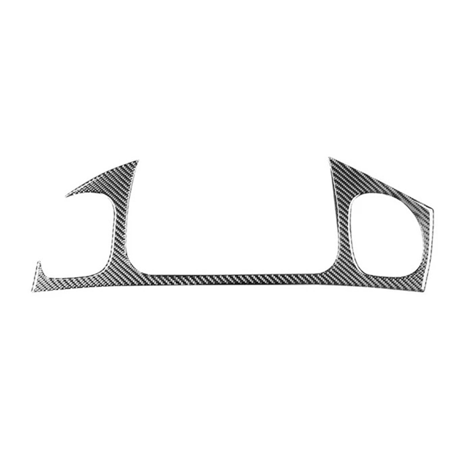 Auto Zierleisten Innen Für Chevrolet Für Corvette 1998-2004 Carbon Fiber Innen Auto Co-Pilot Instrument Panel Trim Rahmen Auto Zierleisten ZubehöR(Schwarz) von QIFANB