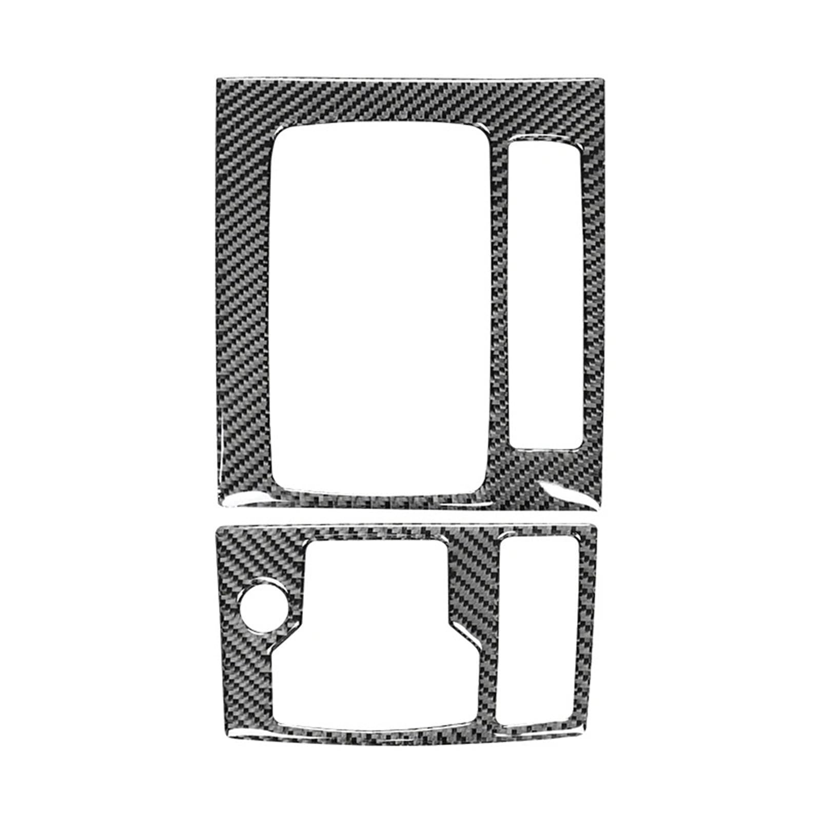 Auto Zierleisten Innen Für Mazda 3 Für Axela 2014-2019 Auto Getriebe Panel Dekor Carbon Faser 3D Aufkleber Abdeckung Trim Streifen Im Auto Innen Auto Zierleisten ZubehöR(Right-Hand Drive) von QIFANB