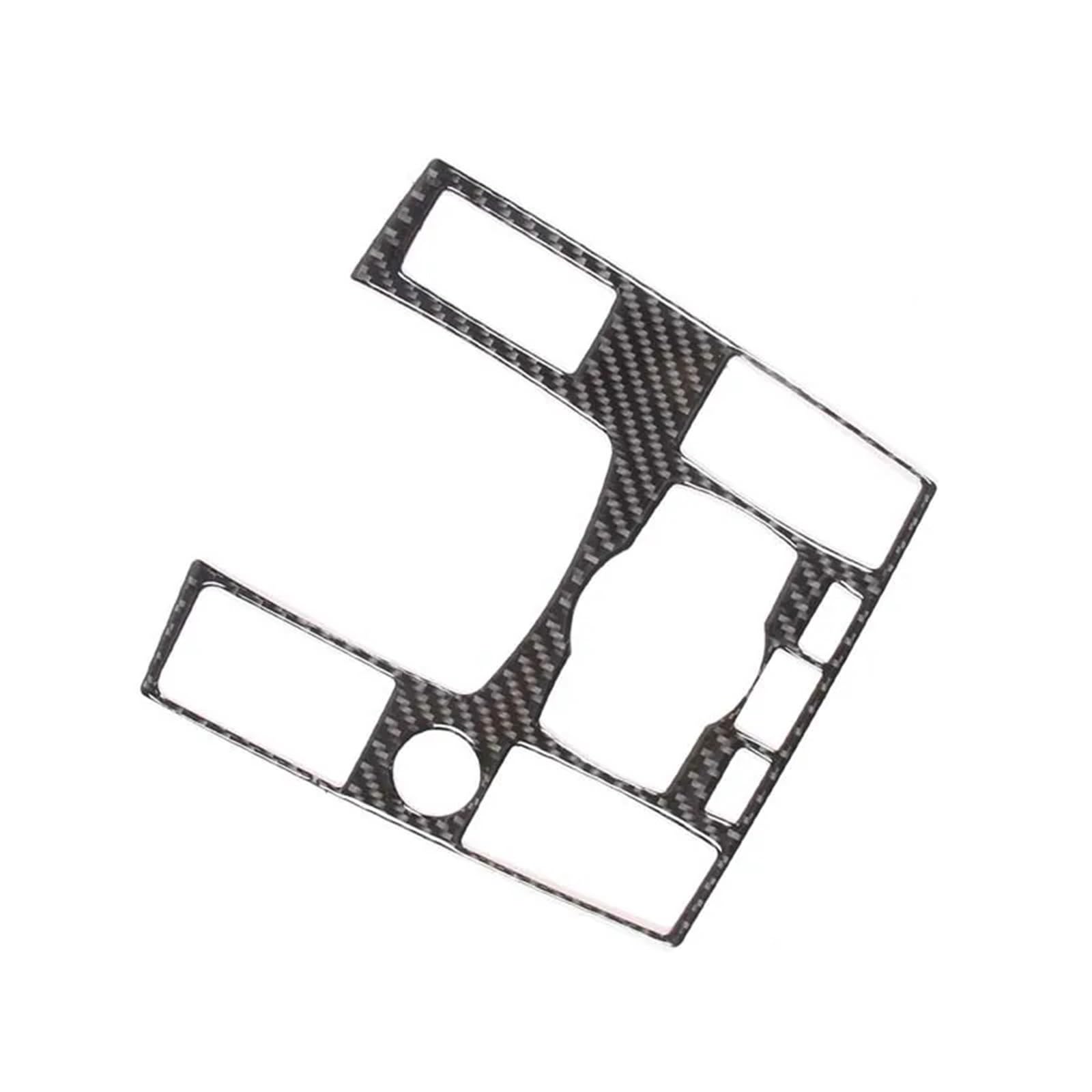 Automobilinnenraum Für A8 Für D3 Für D4 2004 2005-2012 Weiche Carbon Faser Auto Zentrale Steuerung Modus Schalter Rahmen Panel Abdeckung Trim Aufkleber Auto Zubehör Zubehör Den Autoinnenraum(Kohlefase von QIFANB