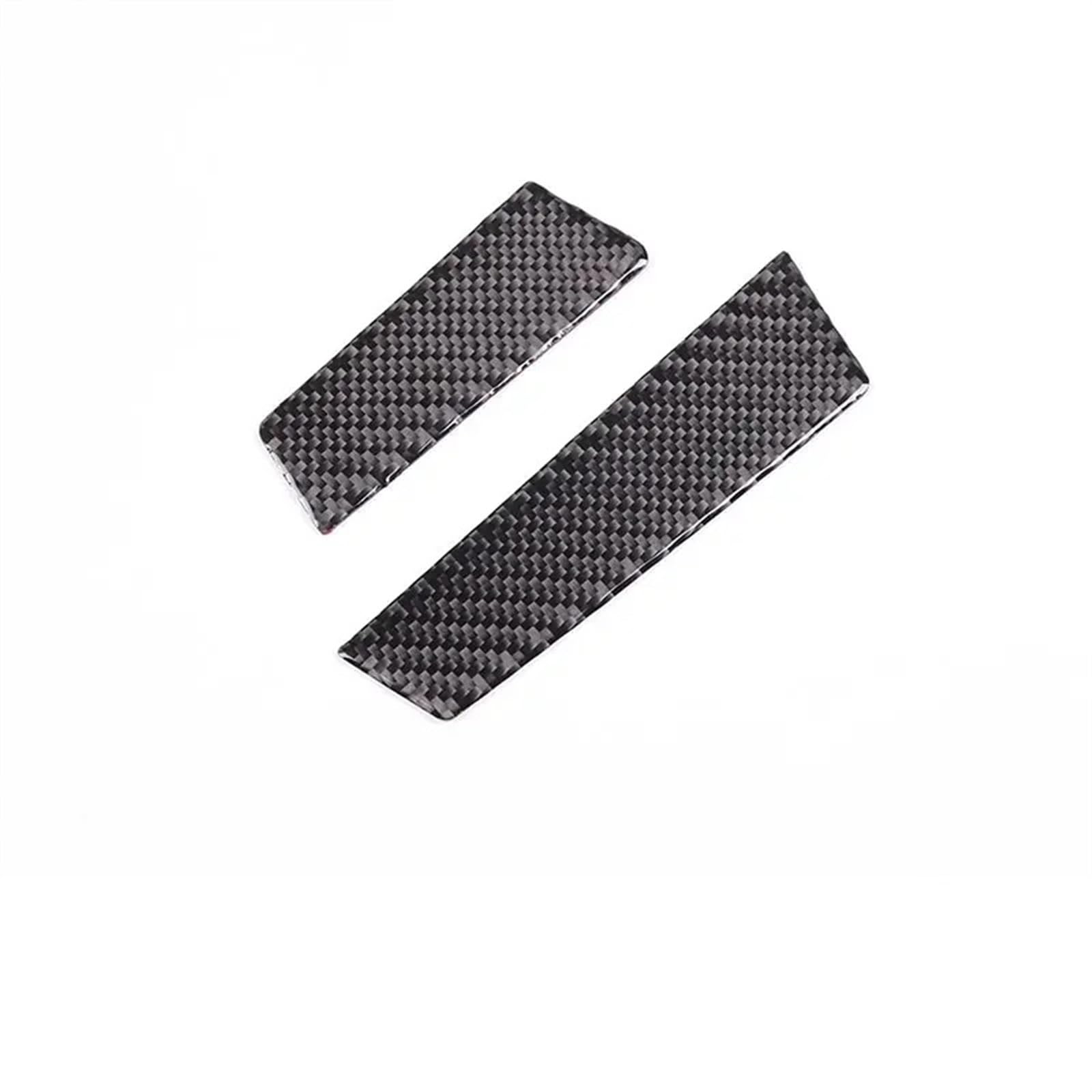 Automobilinnenraum Für FIAT 500 2011 2012 2013 2014 2015 Weiche Carbon Faser Auto Tür Armlehne Lagerung Box Slot Pad Trim Aufkleber Auto Zubehör Zubehör Den Autoinnenraum(A Carbon Fiber) von QIFANB