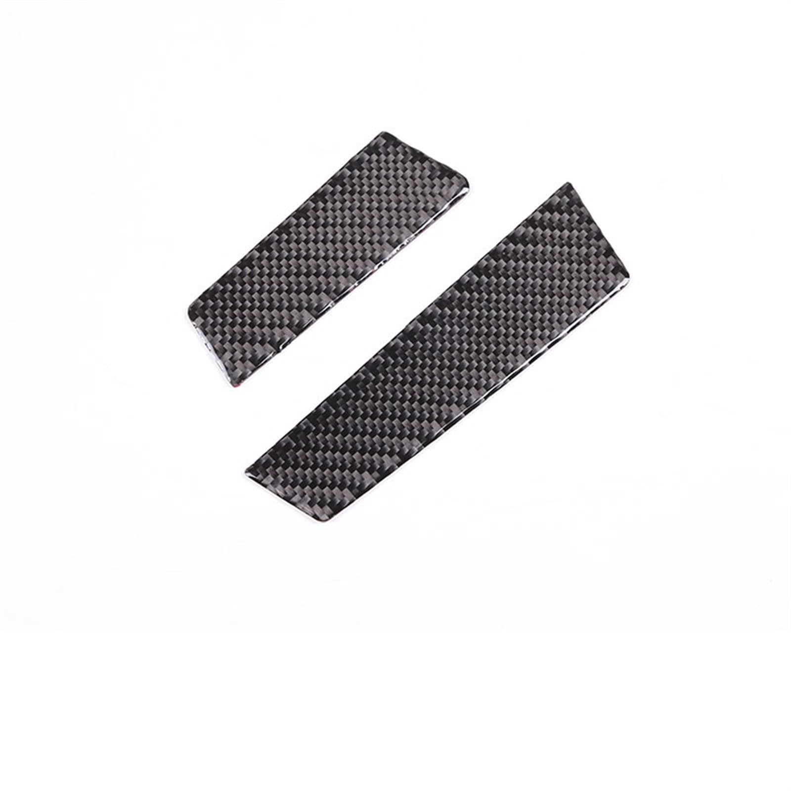 Automobilinnenraum Für FIAT 500 2011 2012 2013 2014 2015 Weiche Carbon Faser Auto Tür Armlehne Lagerung Box Slot Pad Trim Aufkleber Auto Zubehör Zubehör Den Autoinnenraum(Kohlefaser) von QIFANB