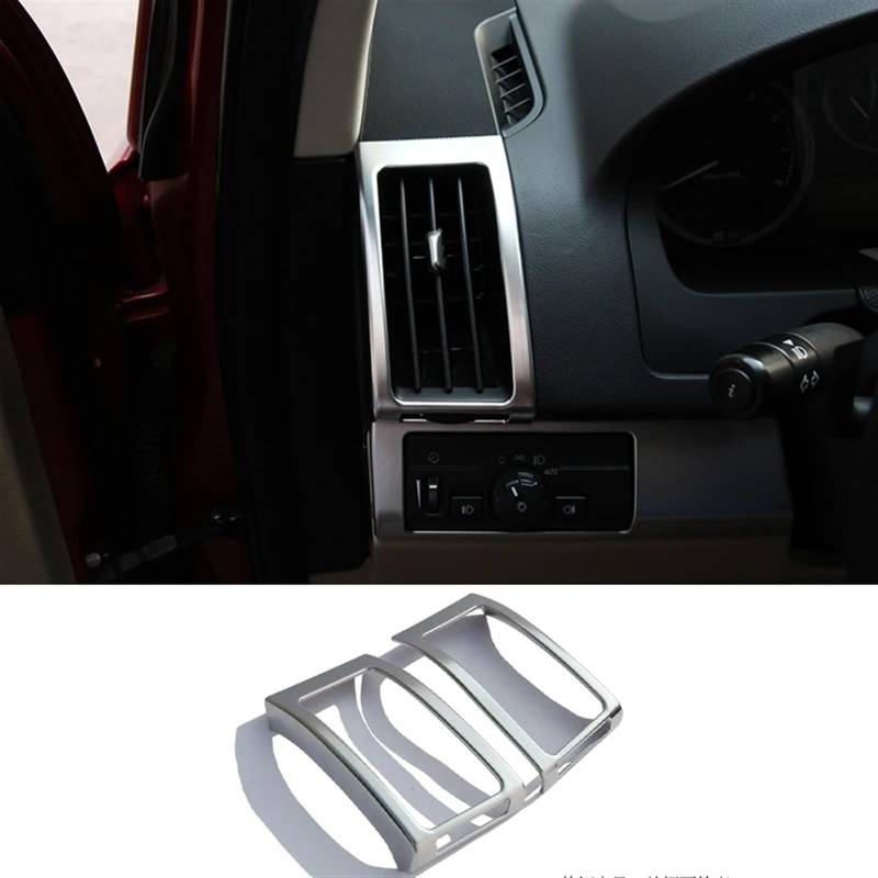 Automobilinnenraum Für Land Für Rover Für Freelander 2 2007 2008 2009 2010 2011-2015 ABS Auto Innen Zubehör Auto Lenkrad AC Vent Outlet Knopf Türgriff Abdeckung Trim Zubehör Den Autoinnenraum(11) von QIFANB