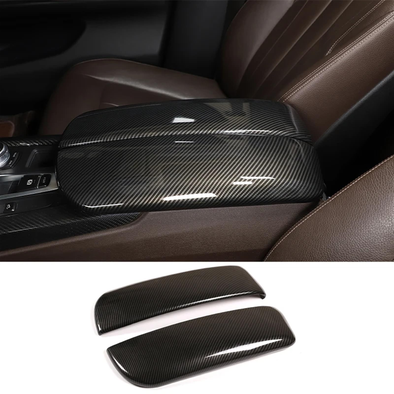 Automobilinnenraum Für X5 Für F15 Für X6 Für F16 2014 2015 2016-2018 Lenkrad Armaturenbrett Konsole Schalthebel Panel Aufkleber Auto Innen Carbon Faser Trim Abdeckung Zubehör Den Autoinnenraum(1) von QIFANB