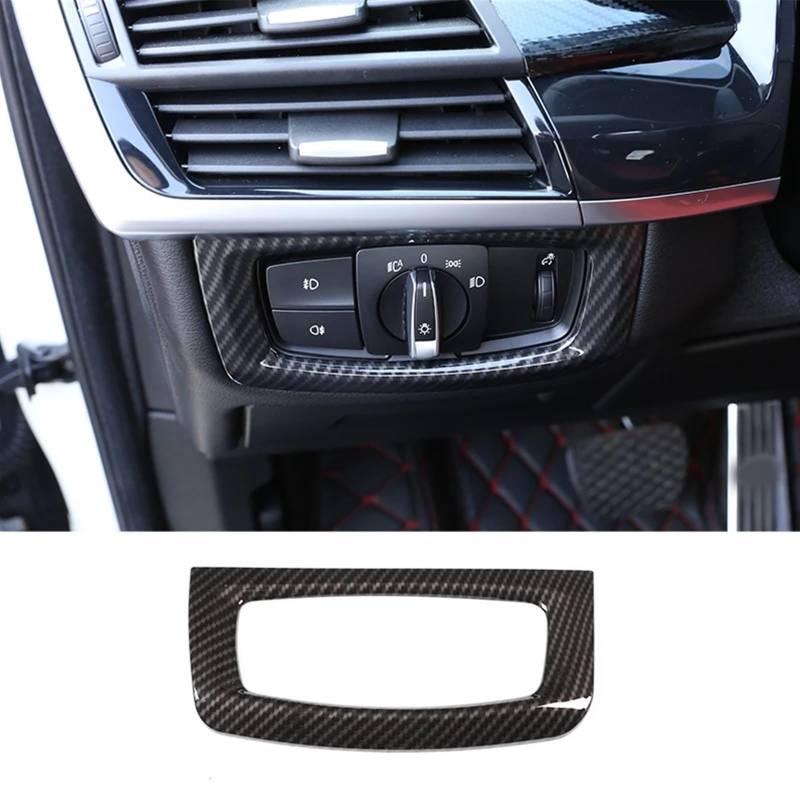 Automobilinnenraum Für X5 Für F15 Für X6 Für F16 2014 2015 2016-2018 Lenkrad Armaturenbrett Konsole Schalthebel Panel Aufkleber Auto Innen Carbon Faser Trim Abdeckung Zubehör Den Autoinnenraum(8) von QIFANB