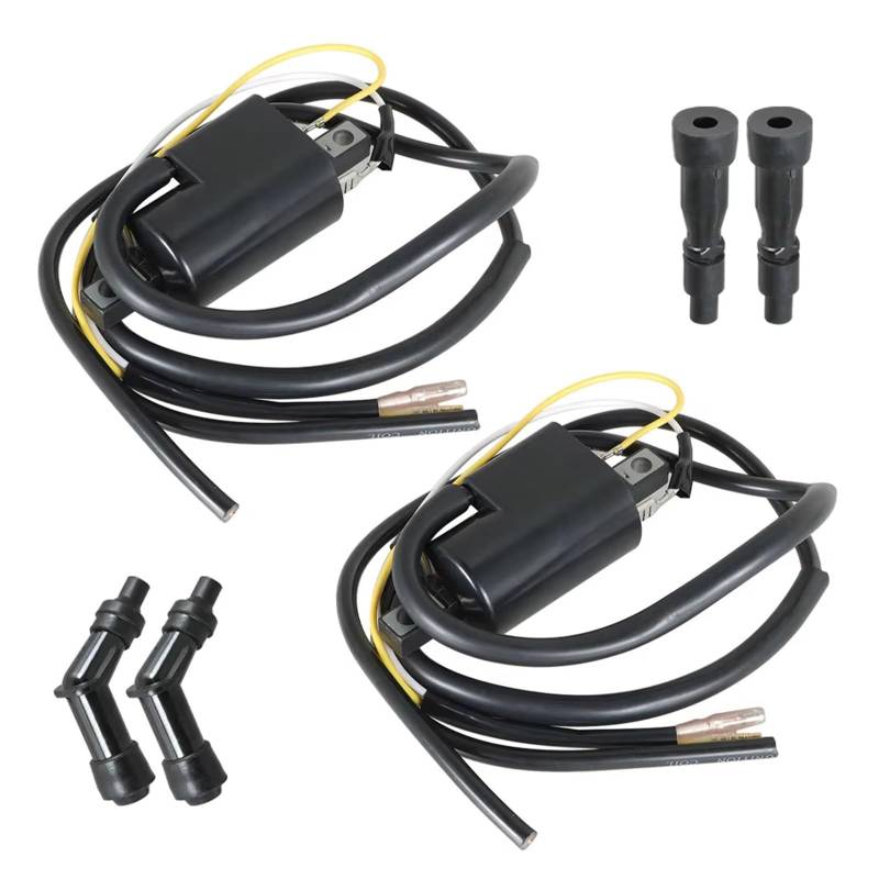 Motorrad Zündungen Zündspulen Und Zündkerzenstecker Für 750 Four CB750 CB750A F/K 1969 1970 1971 1972 1973 1974 1975 1976 1977 1978 Zündspule von QIFANB