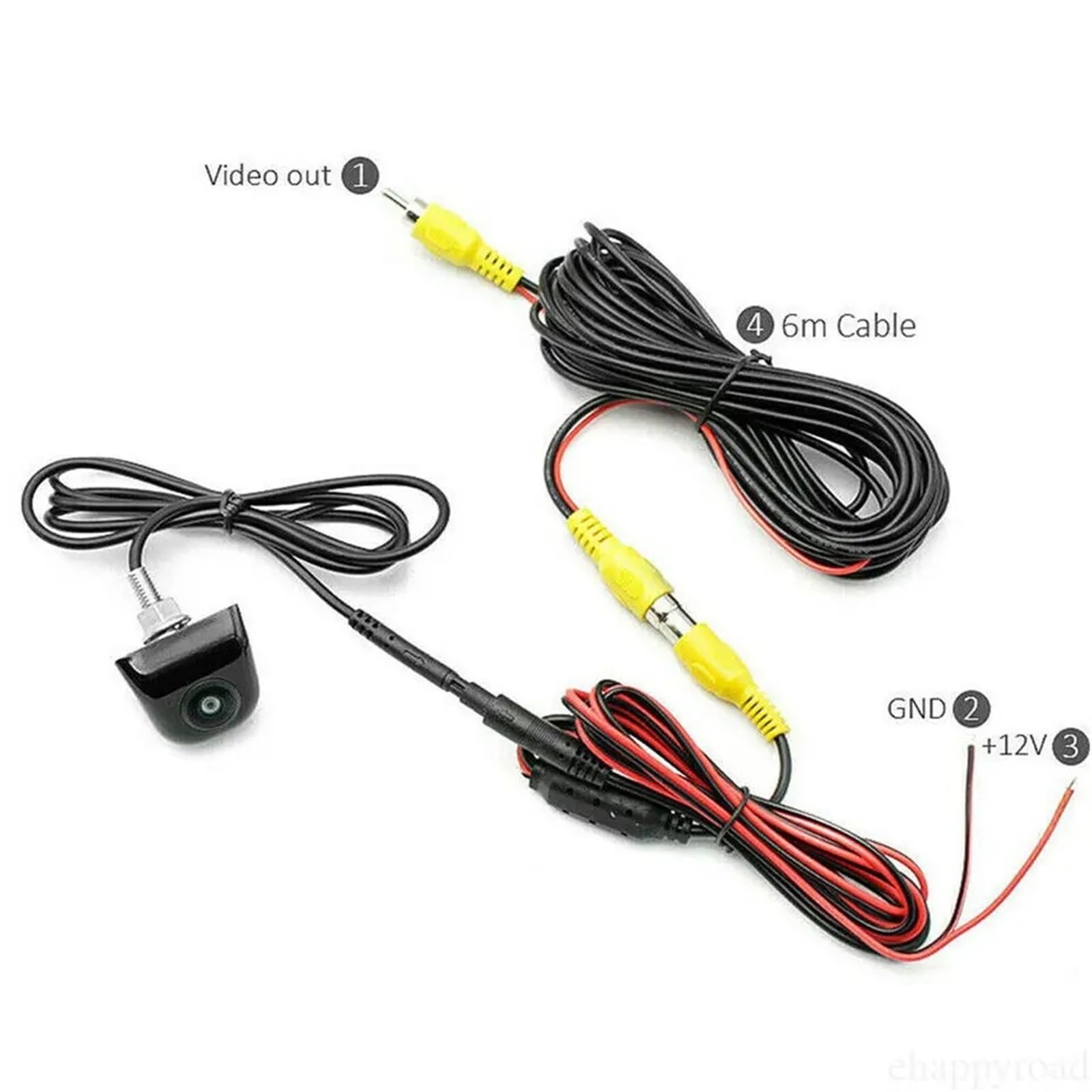 Rückansicht Kamera Drahtlose Backup Kamera DIY Kit 12V Für Auto Rückansicht CCD Monitor Nachtsicht Parkplatz Reverse Rückfahr Kamera Rückfahrkamera von QIFANB