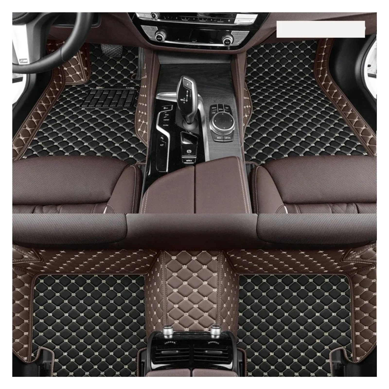 Auto Fußmatten Für Benz Für GLA Für EQA H247 2021 2022 2023 Wasserdichtes Komplettset Zubehör Innenausstattung Automatten Boden Autoteppiche(1set floormat13,RHD) von QILINGS