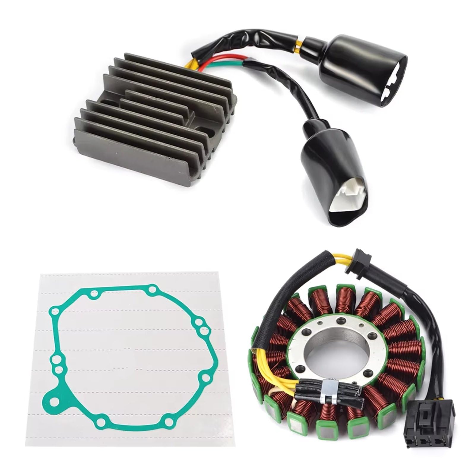 Auto Fußmatten Für CBR1000RR Für CBR1000 2004 2005 2006 2007 Motorrad Spule Und Dichtung Stator Und Regler Autoteppiche(1 Satz) von QILINGS