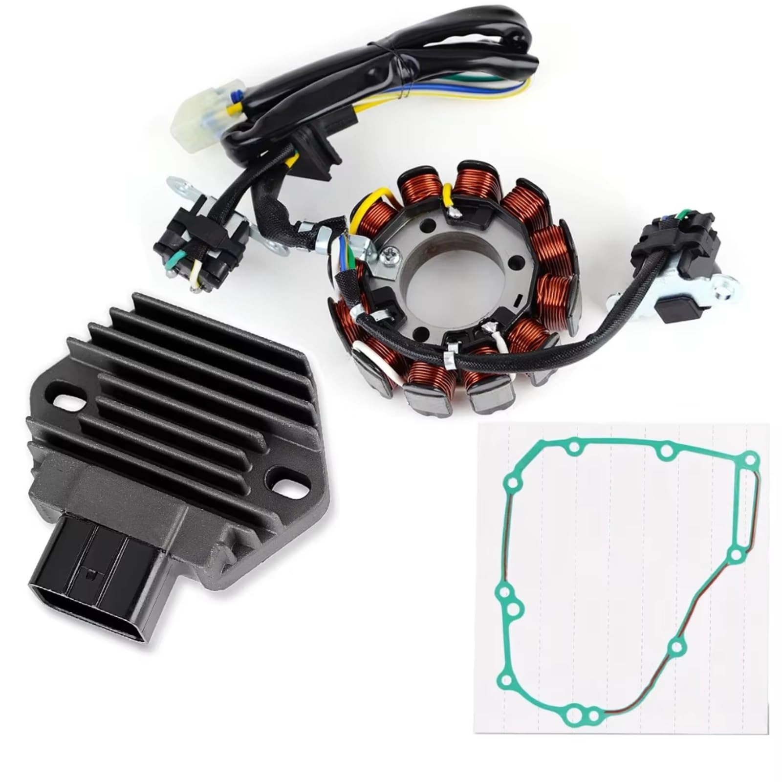 Auto Fußmatten Für CRF450 Für CRF450R 2009-2012 2013 2014 2015 2016 Magneto Stator Spule Stator Spule Regler Gleichrichter Dichtung Autoteppiche(2010-2012) von QILINGS