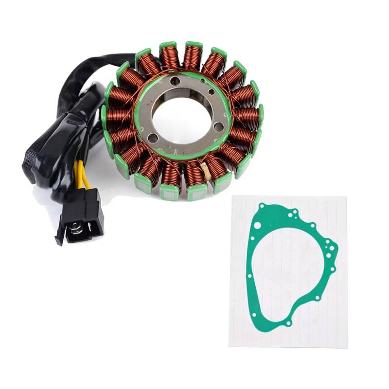 Auto Fußmatten Für Suzuki Für GS500 Für GS500F 2004-2009 Mit Dichtung Motor Stator Spule Spannungsreglergleichrichter Autoteppiche(B) von QILINGS