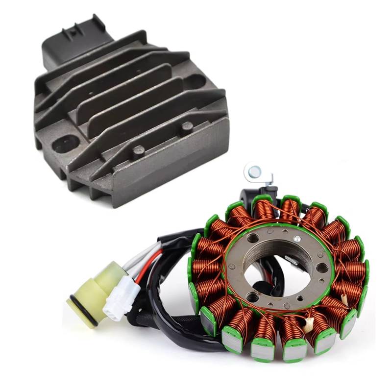 Auto Fußmatten Für YFM250 R Für Raptor 250 Special Edition 2 2008-2013 Mit Dichtung Motor Stator Spule Spannungsreglergleichrichter Autoteppiche(D) von QILINGS