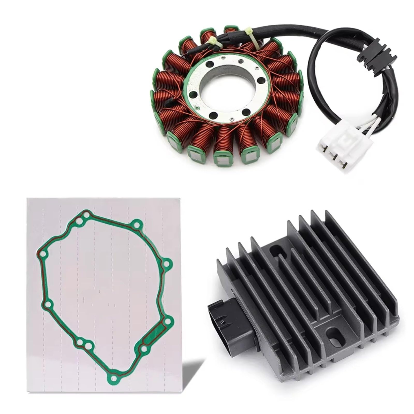 Auto Fußmatten Für YZF-R6 Für YZF R6 Für YZF600 2006-2016 2011 2012 2013 2014 2015 Stator Spule Regler Gleichrichter Mit Dichtung Autoteppiche von QILINGS