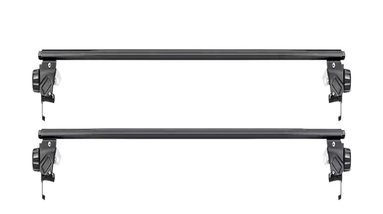 Dachträger 2Pcs Für Cadillac Für Lyriq 2023 2024 W/O Dachreling Racks Aluminium Abschließbare Dachreling Rack Kreuz Bar Querlatte Dachgepäckträger von QILINGS