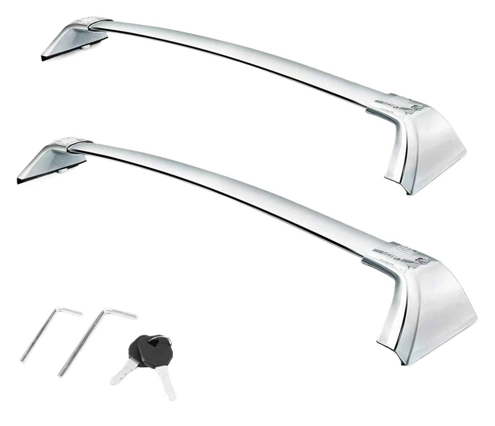 Dachträger 2Pcs Für Toyota Für Highlander Für XLE Für XSE Für Begrenzte 2020 2021 2022 2023 Dach Schiene Rack Kreuz Bars Riegel Dachgepäckträger von QILINGS