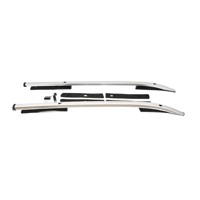 Dachträger Für Mitsubishi L200 Für Triton 2007-2024 Schienen Bar Gepäckträger Bars Top Cross Bar Rack Schiene Boxen Aluminium Dachgepäckträger(Silber) von QILINGS