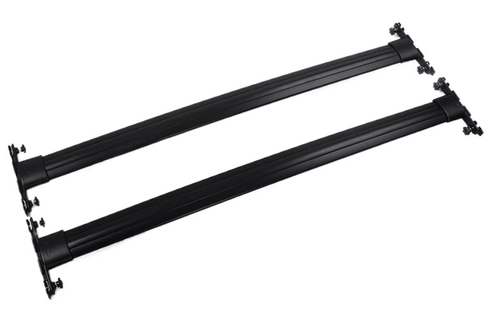 Dachträger Für Toyota Für Land Für Cruiser 200 V8 LC 200 LC200 2008-2021 Silber Schwarz Quer Bar Dach Rack Dach Schiene Dachgepäckträger(Schwarz) von QILINGS