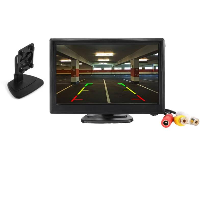 Einparkkamera Kamera Für Rückfahrkamera DVD VCD Parkplatz TFT LCD 5" HD Digital 16:9 800 * 480 Bildschirm 2-Wege-Videoeingang Reverse Kamera von QILINGS