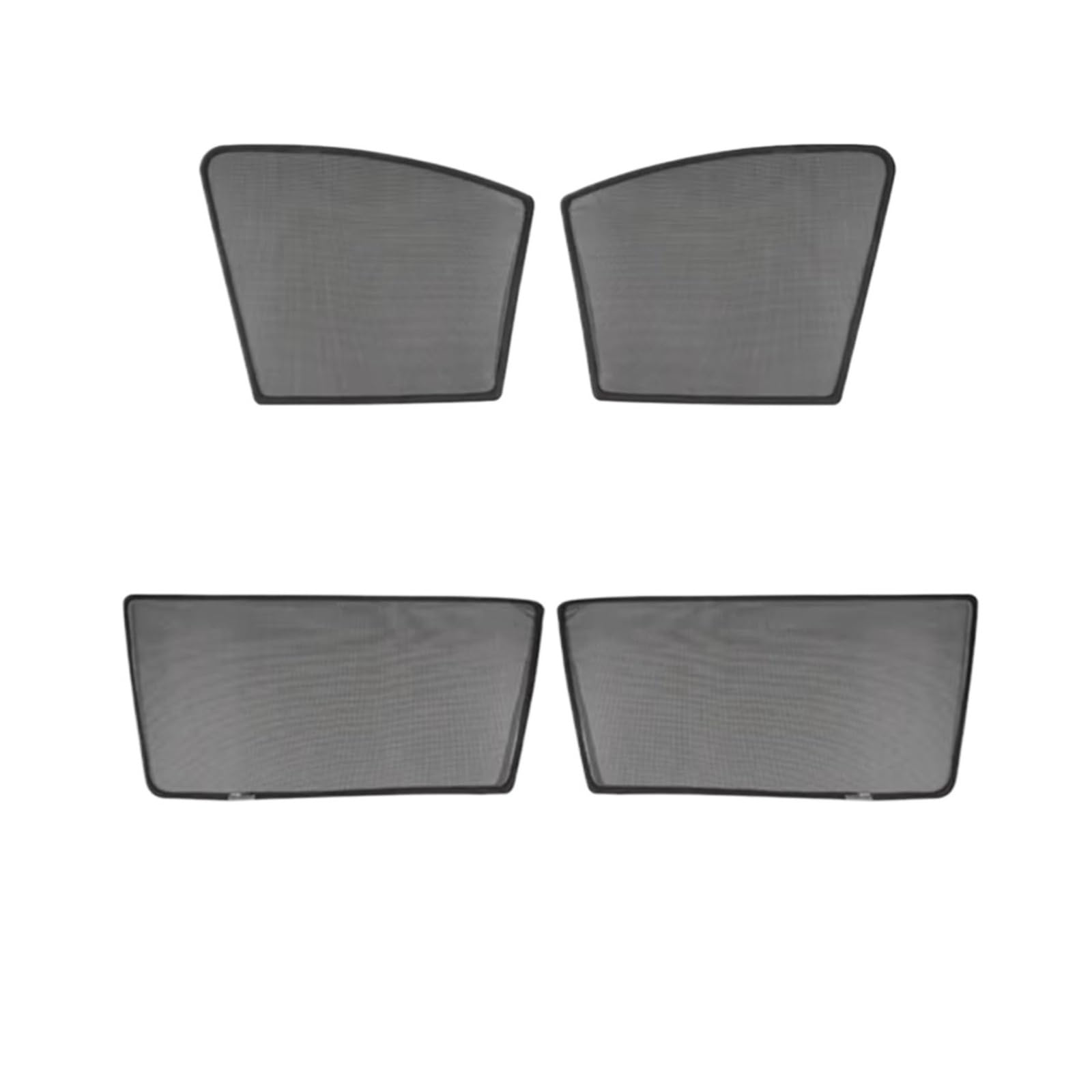 Frontscheibenabdeckung Für Toyota Für RAV4 Für XA50 2020-2024 Passagier Privatsphäre Fenster Vorhang Visiere Magnetische Auto Seite Fenster Sonnenschutz Sonnenschutz Seitenscheibe(4 x Front Rear Set) von QILINGS