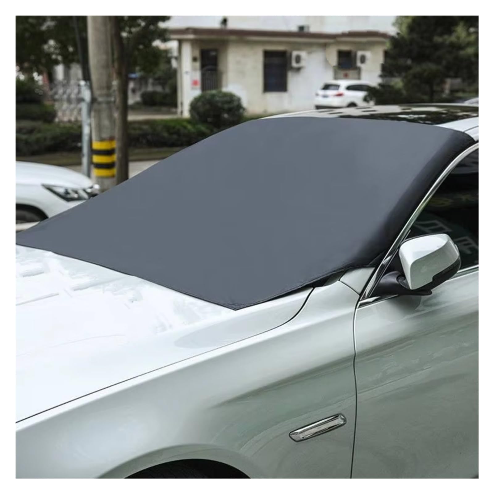 Frontscheibenabdeckung Universal Auto Sonnenschutz Magnetische Auto Frontscheibe Schnee EIS Abdeckung Autos Windschutzscheibe Sonnenschirm Anti-Frost Anti-beschlag Sonnenschutz Seitenscheibe von QILINGS