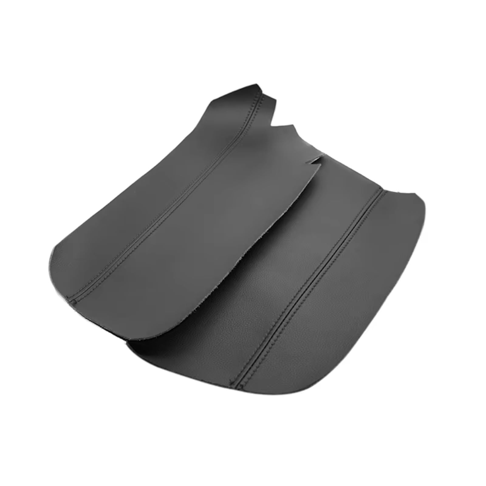 Innenzubehör Für 5 Series F10 2011-2017 Center Control Armlehne Box Abdeckung Aufkleber Trim 2 stücke Armlehne Leder Abdeckung Auto Innenform(Schwarz) von QILINGS