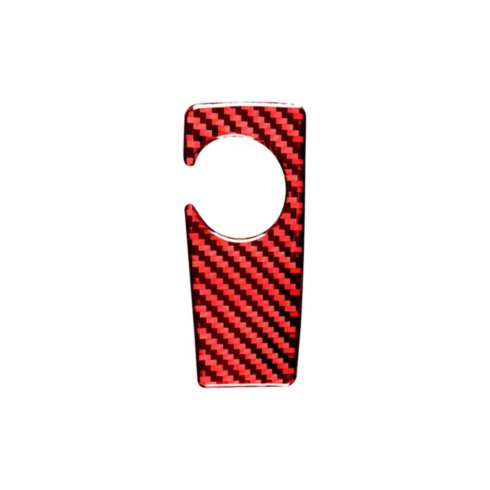 Innenzubehör Für 5 Series F10 F18 2011-2017 Carbon Fiber Innen Auto Übertragung Basis Panel Trim Abdeckung Rahmen Aufkleber Auto Innenform(RHD RED) von QILINGS