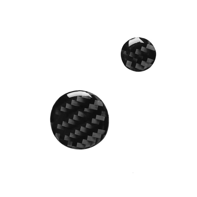 Innenzubehör Für A6 S6 C7 A7 S7 4G8 2012-2018 Auto Multimedia Knob Knopf Panel Abdeckung Innen Aufkleber Auto Innenform(Schwarz) von QILINGS