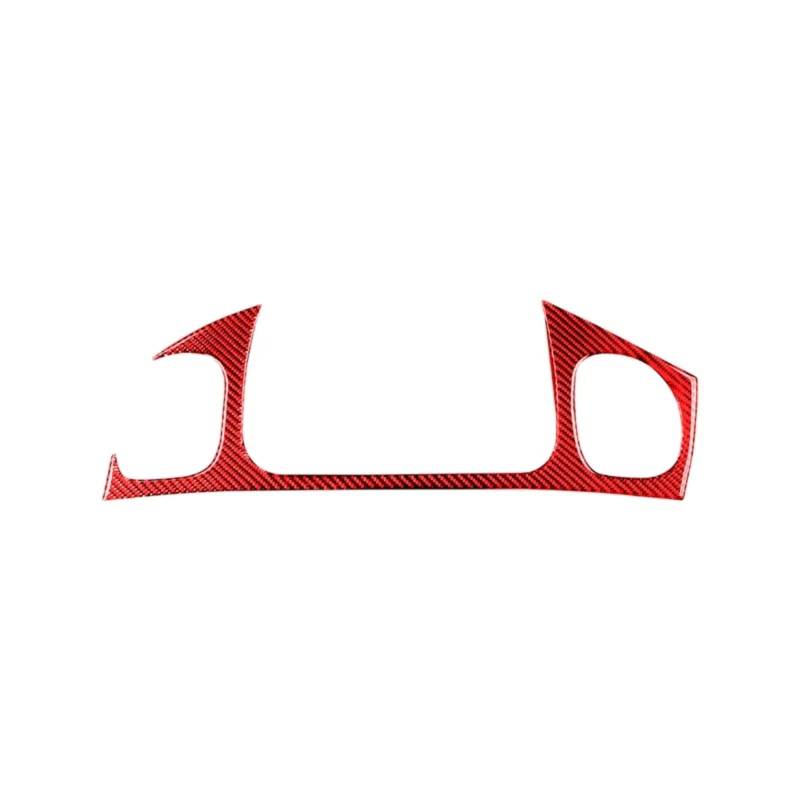 Innenzubehör Für Chevrolet Für Corvette C5 1998-2004 Carbon Fiber Innen Auto Co-pilot Instrument Panel Trim Rahmen Abdeckung aufkleber Auto Innenform(RED) von QILINGS